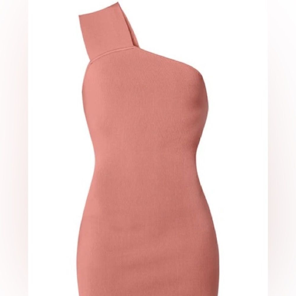 ASYMMETRICAL STRAP DRESS  - Picture 2 of 5